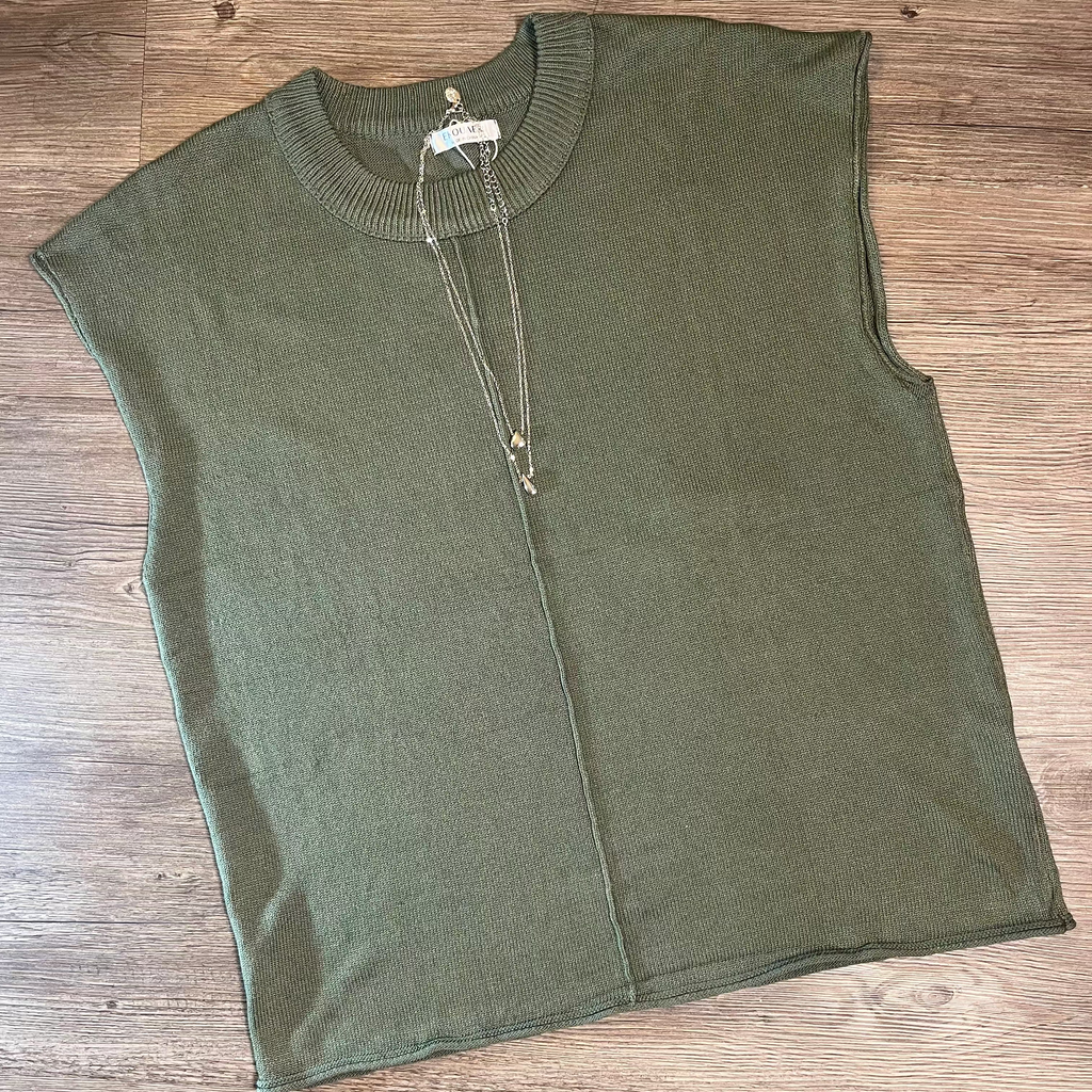 At Ease Knit Vest