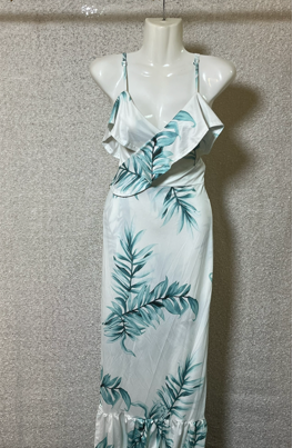 Island Vibes Print Maxi Dress