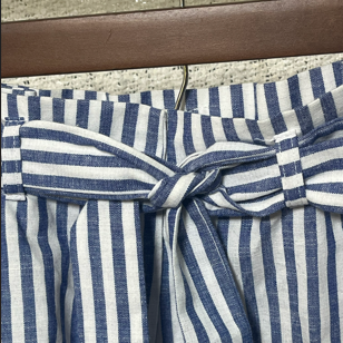 Harbor Stripe Paperbag Shorts